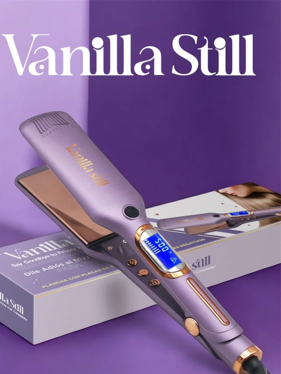 Plancha de Nano-Titanium Vanilla Still